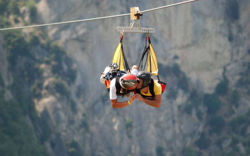 volo-coppia Volo dell'Angelo in coppia